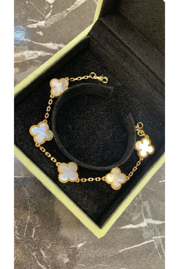 - Yonca Segment Vca Çelik Bileklik Üst - 1