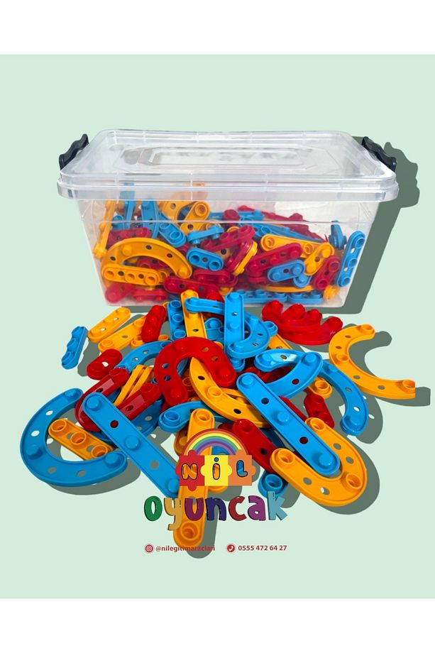 Click Clack Puzzle Büyükboy Özel Kutulu - 1