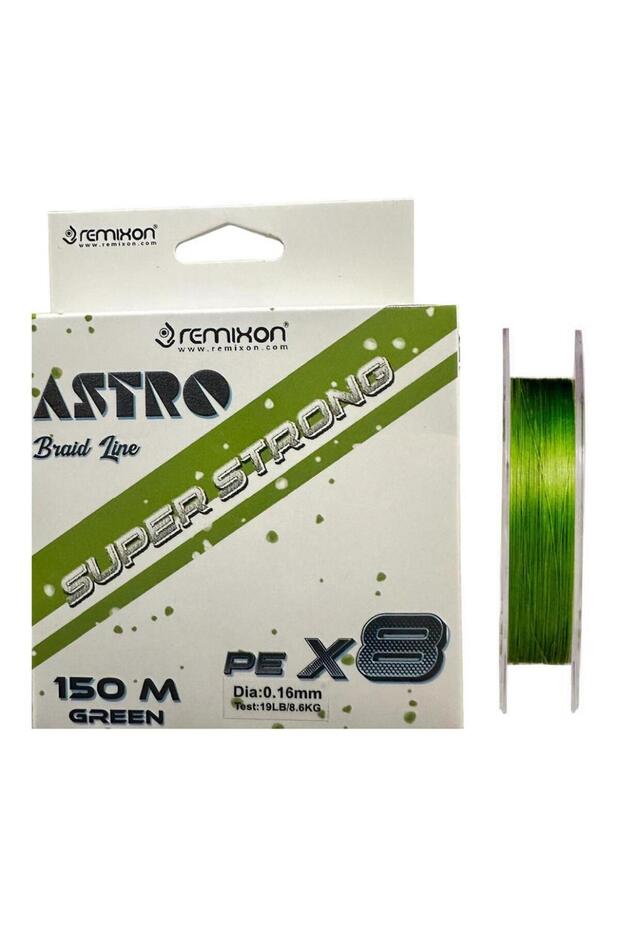 خط صيد Astro 8x 0.16mm 150m باللون الأخضر