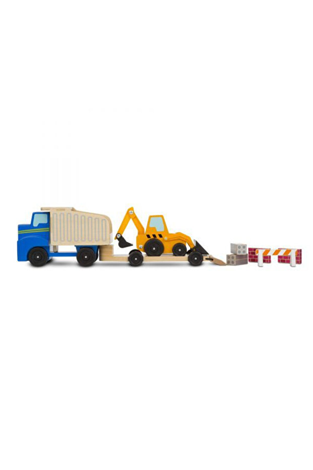Set de joaca Utilaje de constructii din lemn - 3