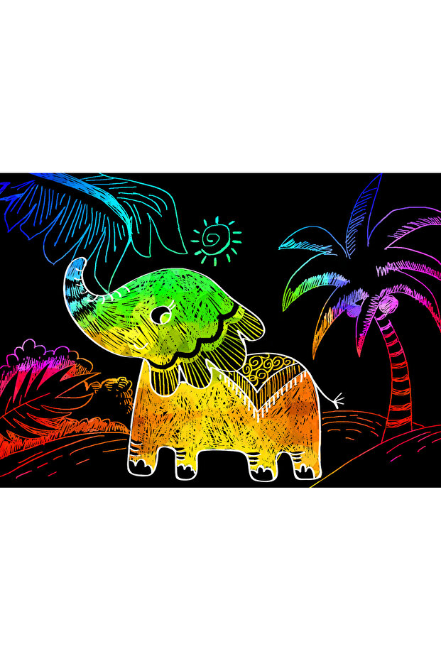 Mini set de razuit - Animale - 6