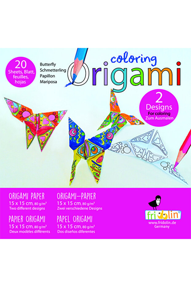 Origami, Omalovánky - 1