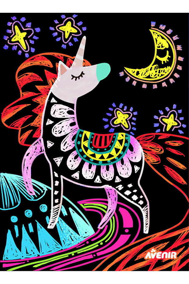 Set de razuit - 4 Unicorni magici - 3