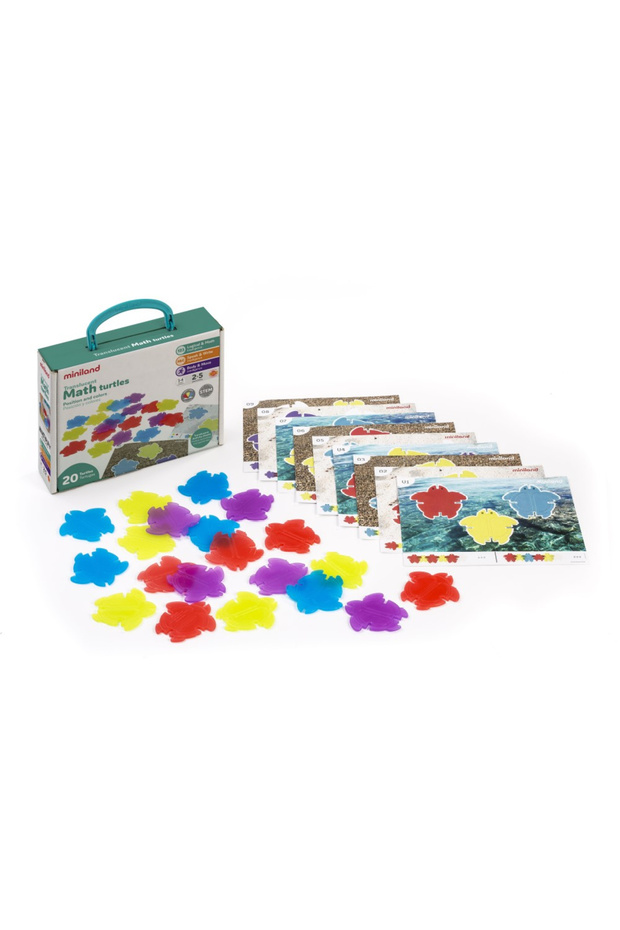 Turtle Math Game With Transparent Pieces - 1