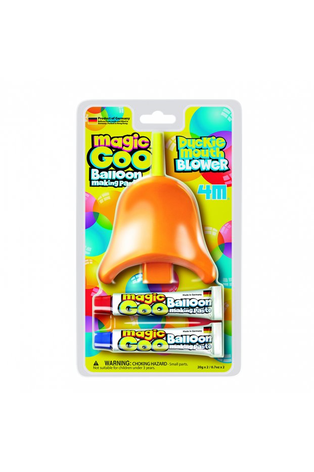 Magic Goo - Duckbill Balloon Making Paste with Blowers