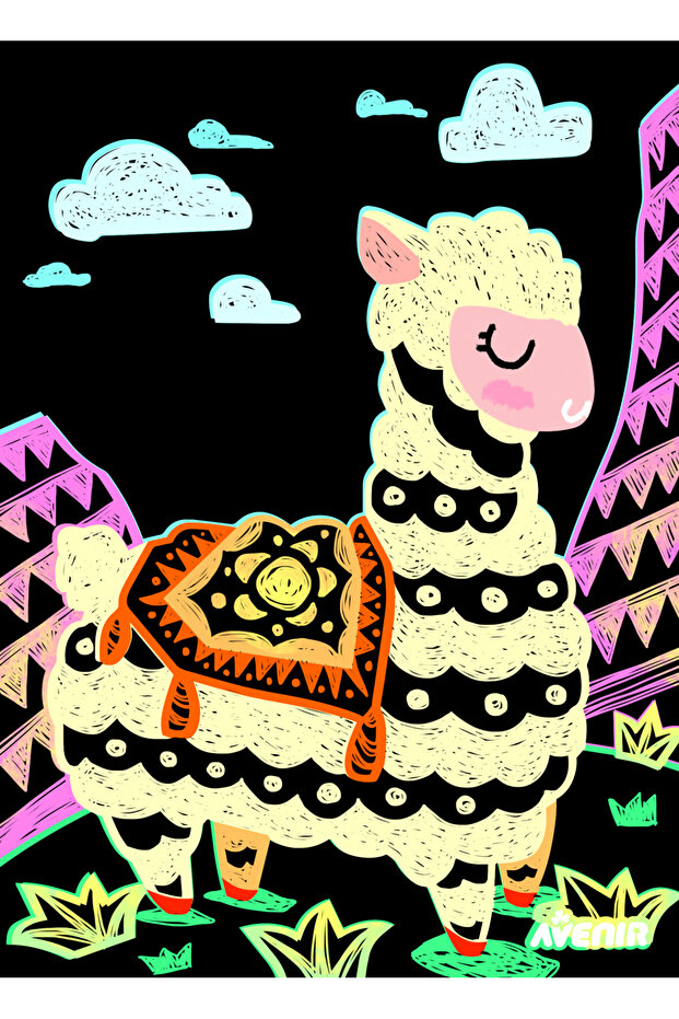 Scraper Set - 4 Magical Animals - 2