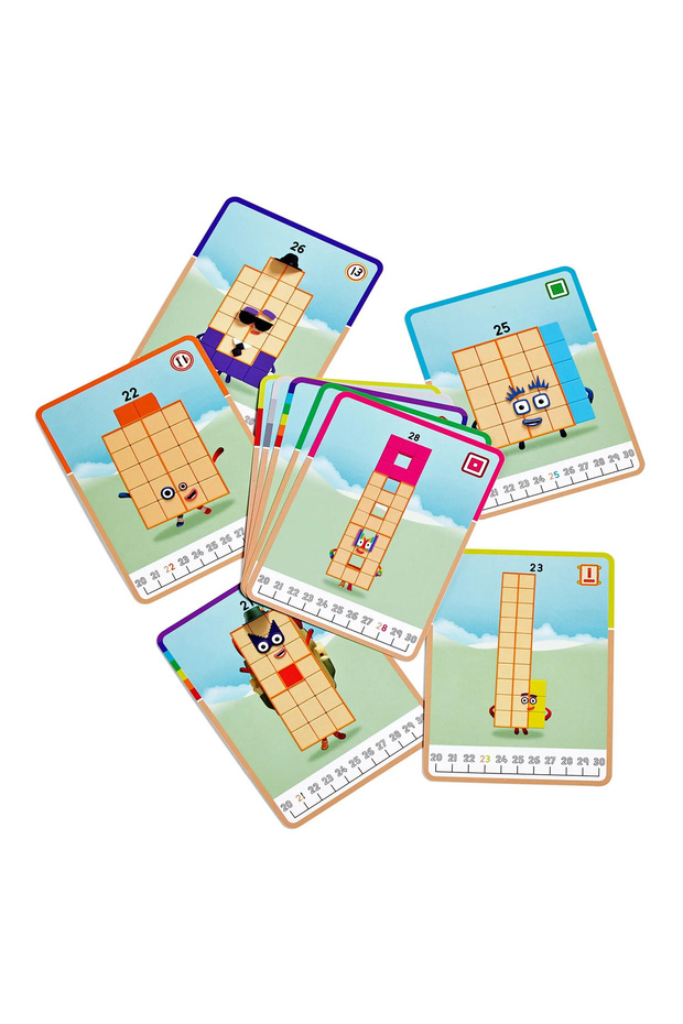 Mathlinkcubes Numberblocks In English Activity Set From 21 - 30 - 8