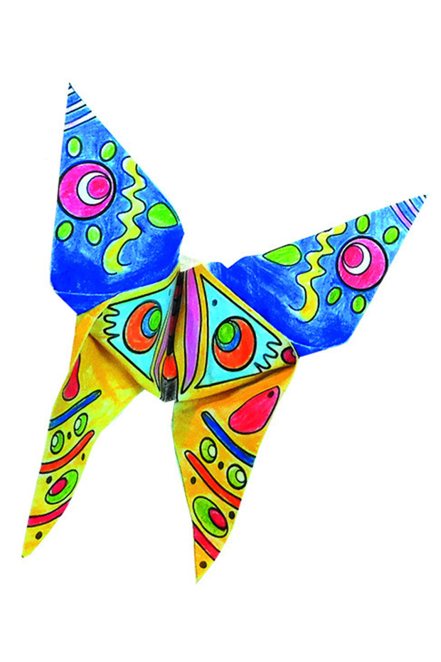 Origami, Omalovánky - 4