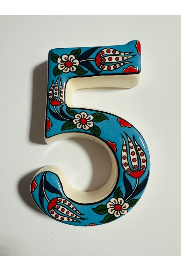 Seramik kapı numarası - 1