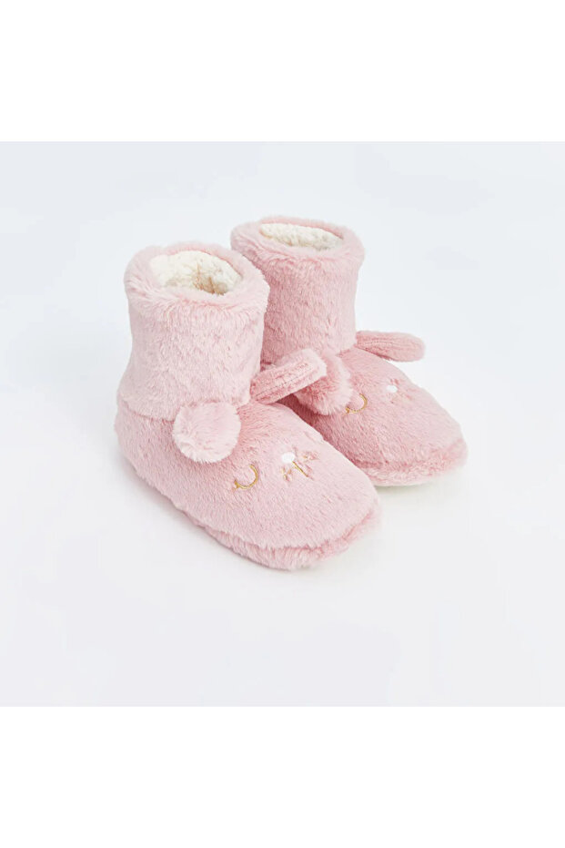 LCW STEPS Nakış Detaylı Kız Çocuk Ev Botu (W4) - 1