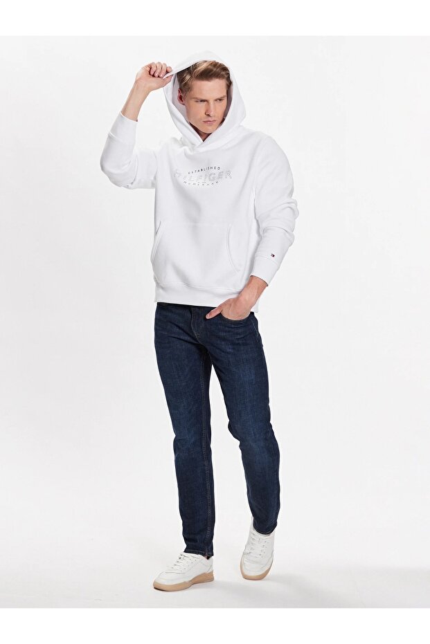 DOKUMA CURVE LOGO REGULAR ERKEK SWEATSHİRT - 4