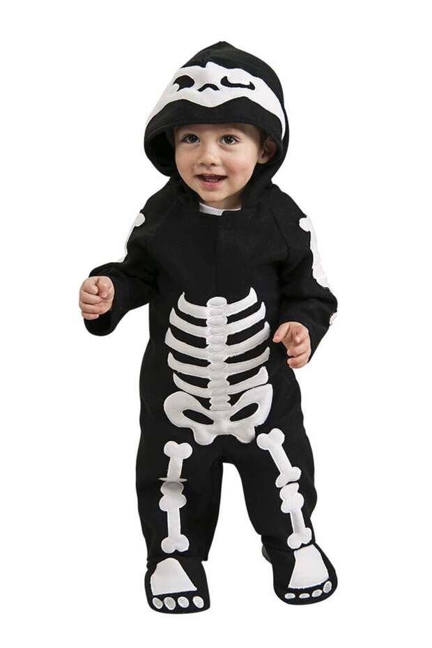 Costum de carnaval - Schelet haios - 1