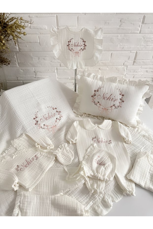 Muslin Baby Girl Set
