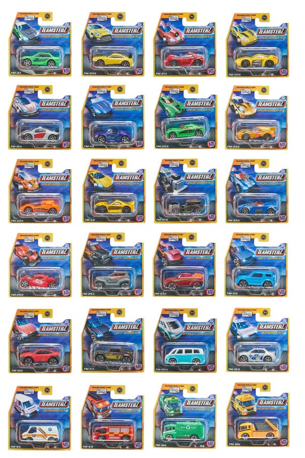 Street Machines Die-Cast Cars Single Blister