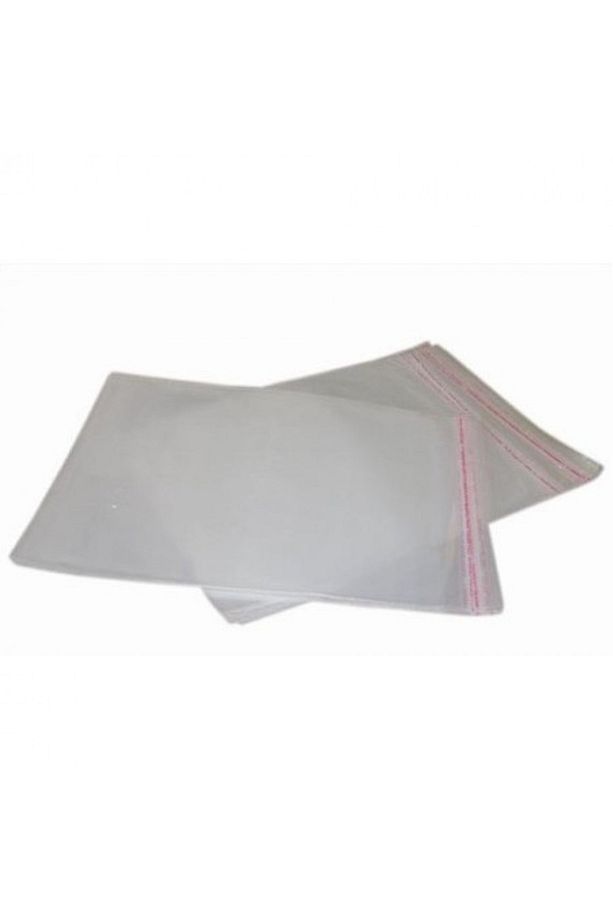 8x20 5 Cm. (8*25) 250 Adet - Şeffaf Bantlı Yapışkanlı Jelatin Poşet - 4