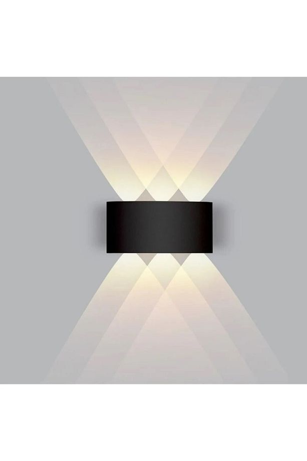 8011 10w Led Aplik Aydınlatma Çift Taraflı Led Dekoratif Duvar Aplik Suya Ve Toza Karşı Dayanıklı - 4