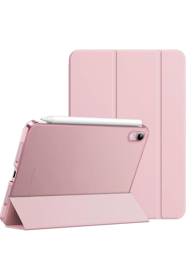 İpad Mini 7 Kılıf Akıllı Smart Uyku Modlu Standlı Şeffaf Smart Kapak A2993 A2995 A2996 A17pro - 1