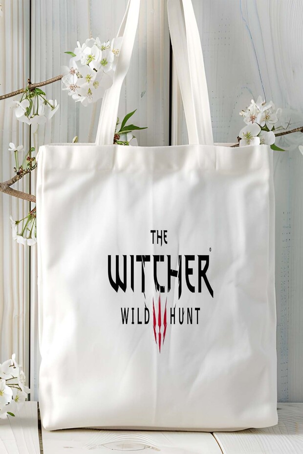حقيبة كتف مطبوعة من لعبة The Witcher موديل 1
