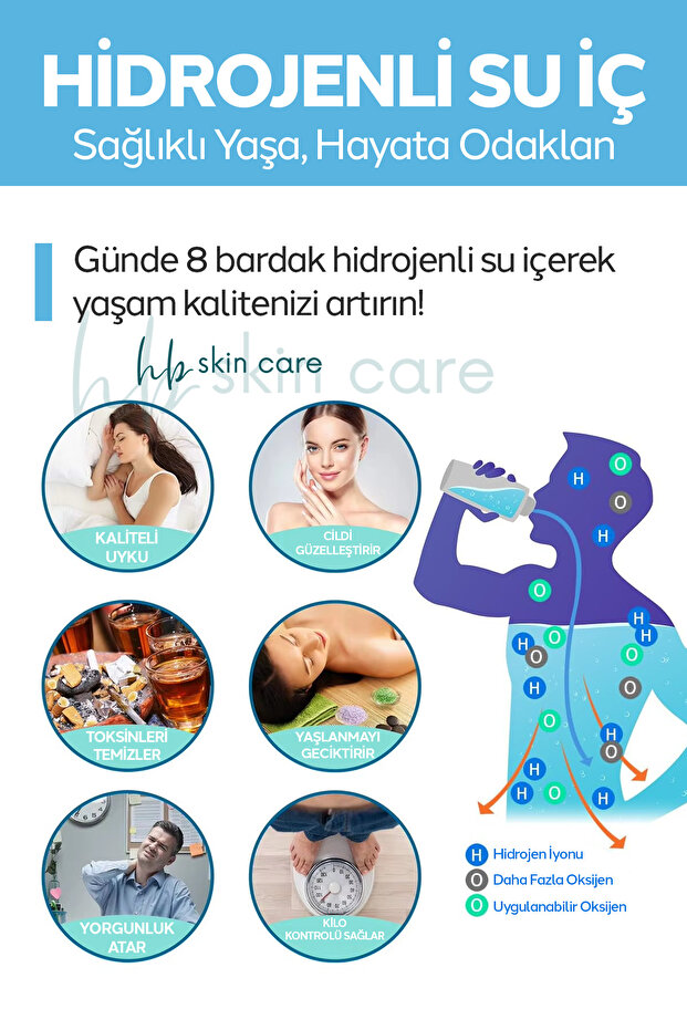 Hidrojenli Su Cihazı Suyun Hidrojen Seviyesini Artırabilen Cihaz Sağlık Güzelik - 6