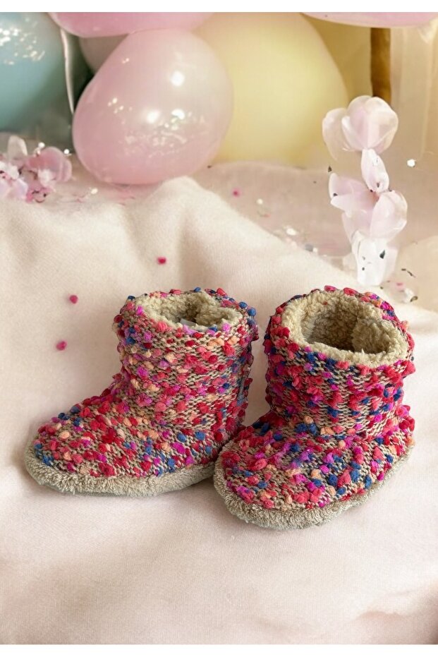 Renkli Wellsoft Unisex Çocuk Ev Botu - 1