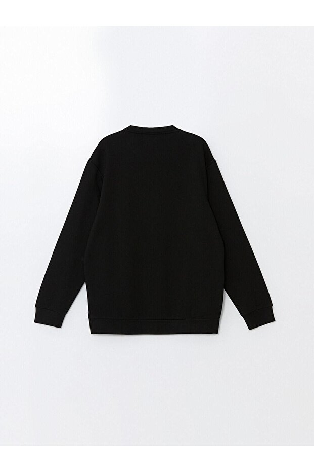 LCW Vision  Bisiklet Yaka Uzun Kollu Baskılı Erkek Sweatshirt - 6