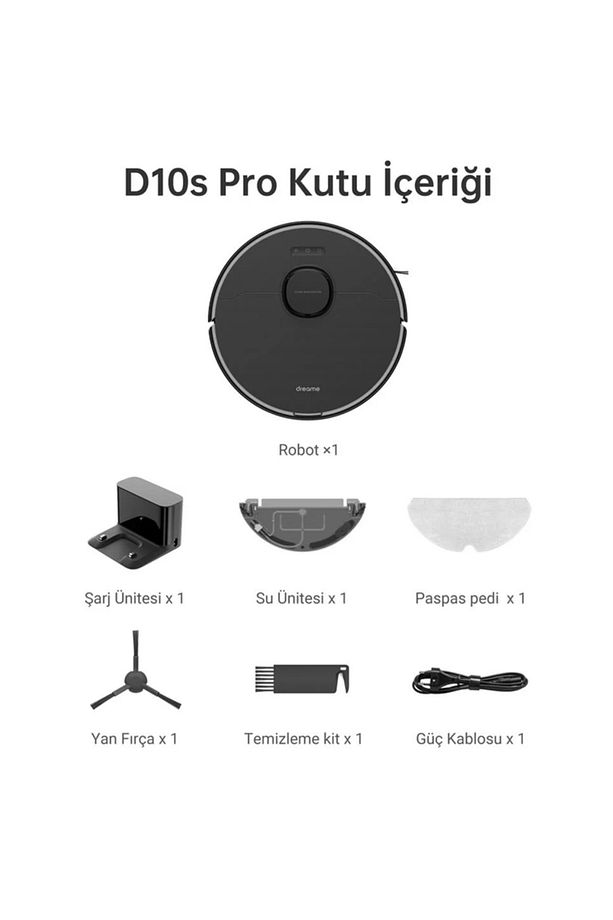 D10S Pro Robot Süpürge - 8