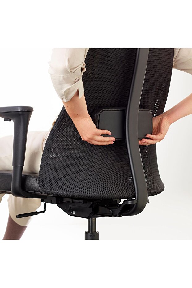 çalışma sandalyesi, glose siyah - 5