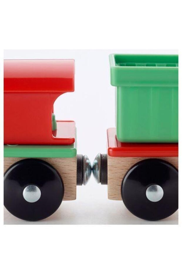 Lillabo Tren Seti, Çok Renkli ( 3 Parça) - 5