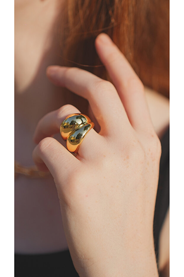 Celestial Ring Silver Çelik Yüzük - 7