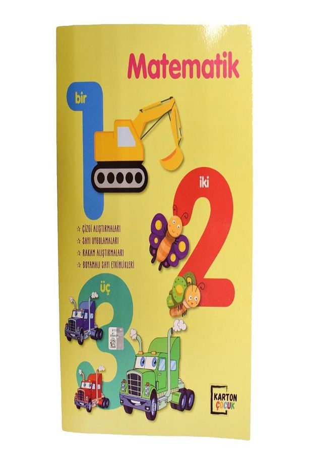 Karton Çocuk Matematik 1 2 3 - 1