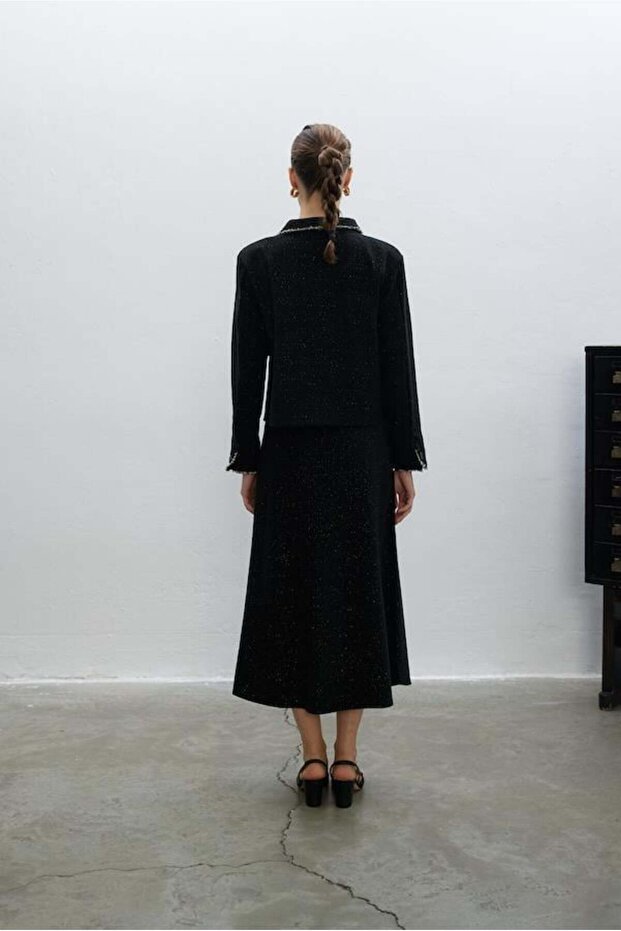 TÜVİT CEKET SİYAH - 3