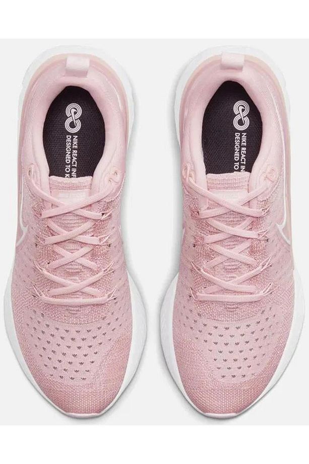 React Infinity Run Flyknit 2 Running Reflöktörlü Kadın Koşu Spor Ayakkabı Pembe - 8