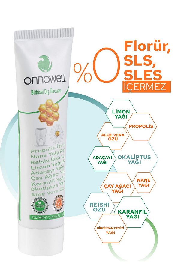 Bitkisel Diş Macunu 100 ml - 2