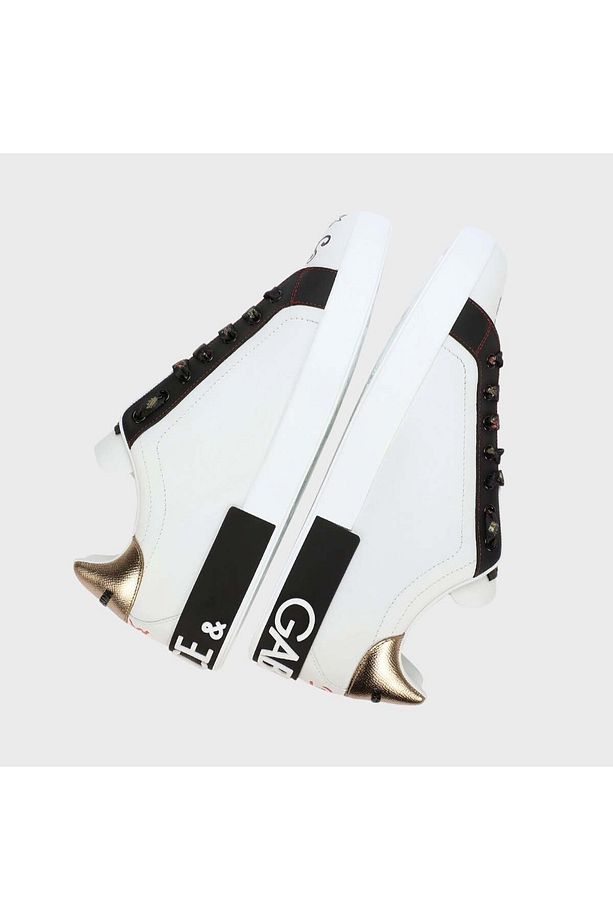 Scritte Fdo. Bianco Hakiki Deri Erkek Sneaker  CS1570 AZ268 HWF57 - 6