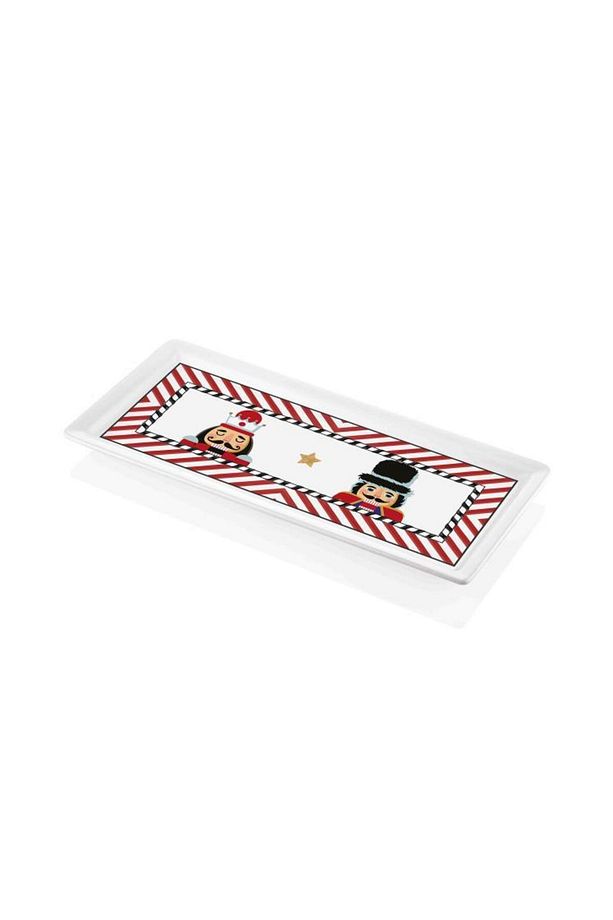 Nutcracker Dikdörtgen Servis Tabak 35x16cm - 1