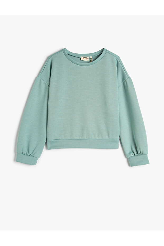 Basic Sweatshirt Crew Neck Long Sleeve