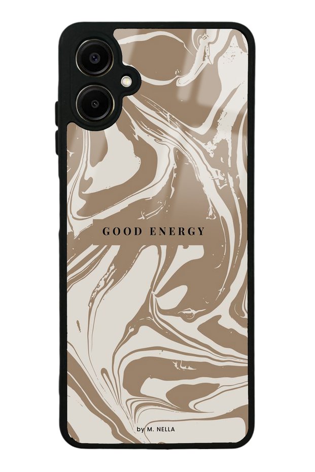 Glossy Phone Case for Samsung A06 Good Energy Design