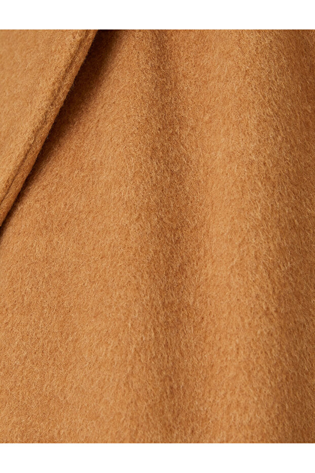 Double Buttoned Cashmere Coat - 6