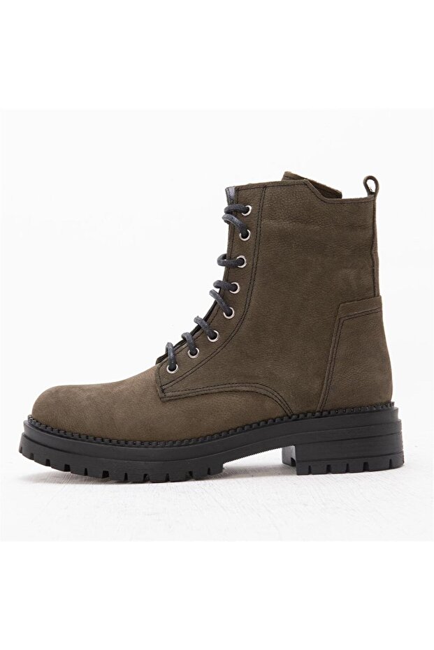Agathe Women's Genuine Nubuck Leather Boots 41-01-1
