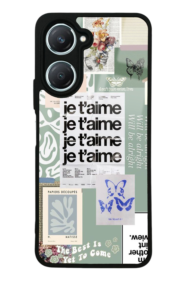 Vivo Y18 Je t'Aime Design Glossy Phone Case