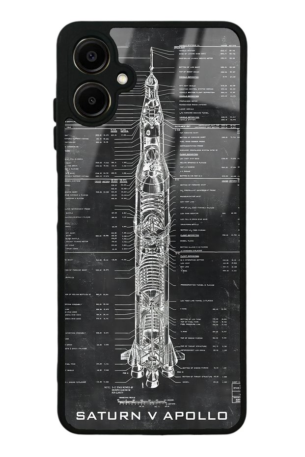 Samsung A06 Apollo Plan Design Glossy Phone Case