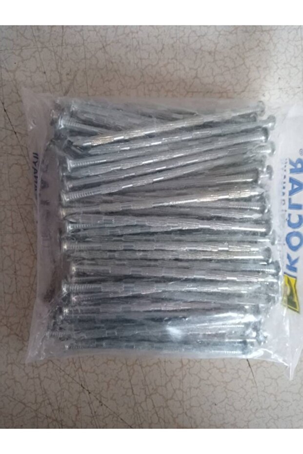 100 Adet 10 Luk (10 CM) Çelik Çivi - Beton Çivisi - 1