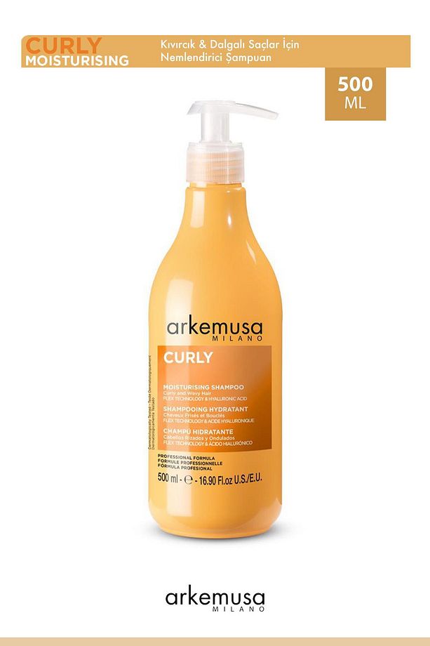Moisturising Shampoo - Kıvırcık Ve Dalgalı Saçlar Için Nemlendirici Şampuan 500 ml - 1