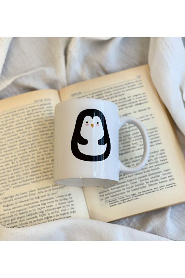 Tatlı Penguen Tasarımlı Kupa - 2