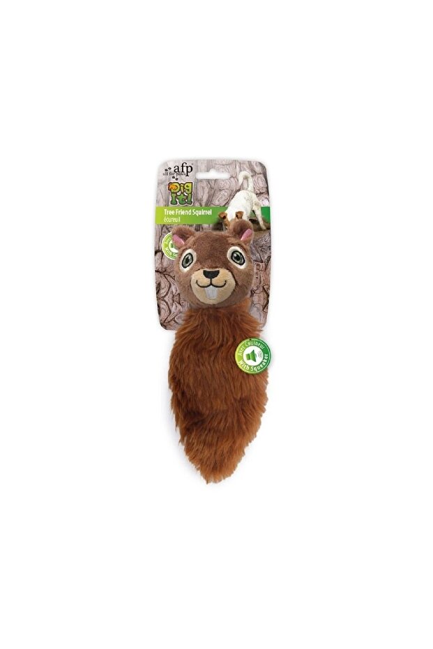 Dig It Tree Friend Squirrel Dog Toy