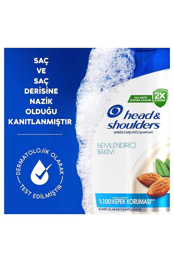 Head & Shoulders Şampuan 330 ml Nemlendirici Bakım x2 - 6