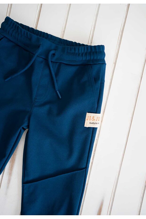 Interlock Pantolon Lacivert - 4