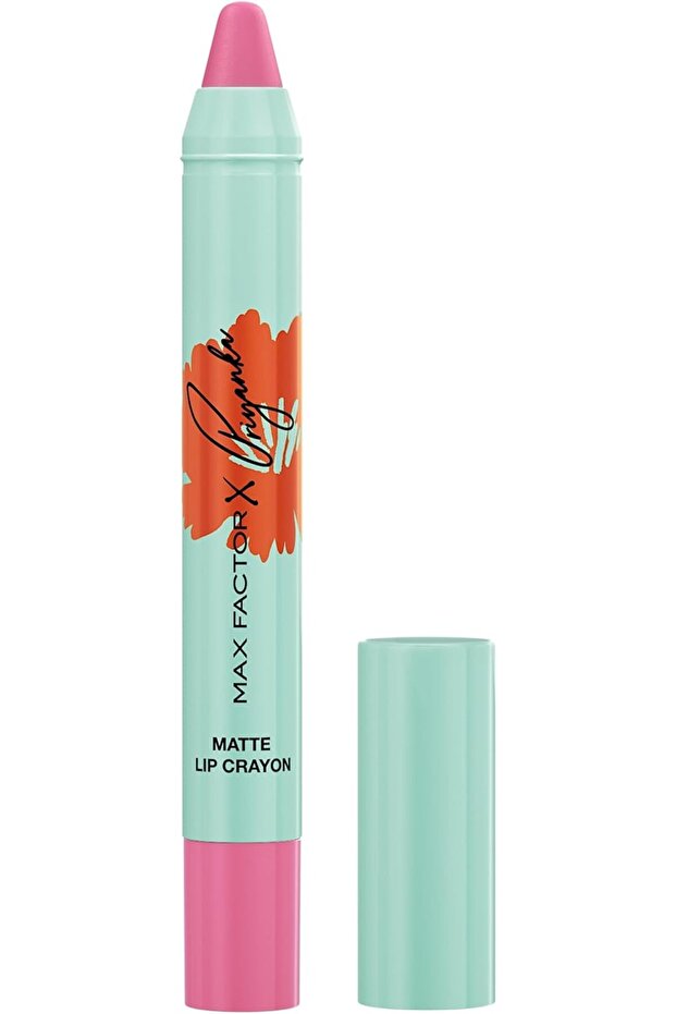X Priyanka Chopra Jonas Lip Crayon Stick - 002 - Azalea Bliss, 3g
