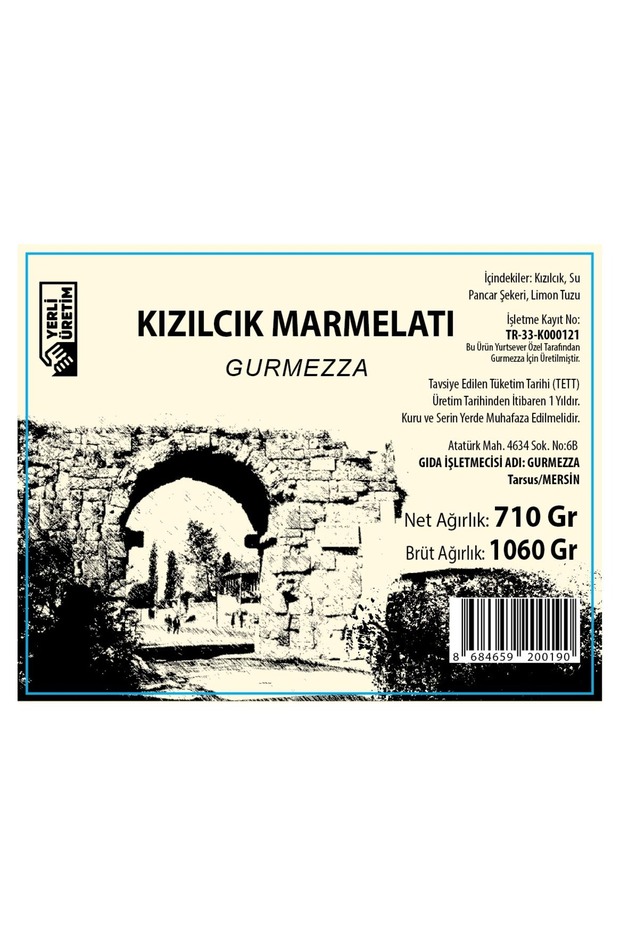 Marmelat Paketi (KUŞBURNU MARMELATI 710 GR NET - KIZILCIK MARMELATI 710 GR NET)) - 3