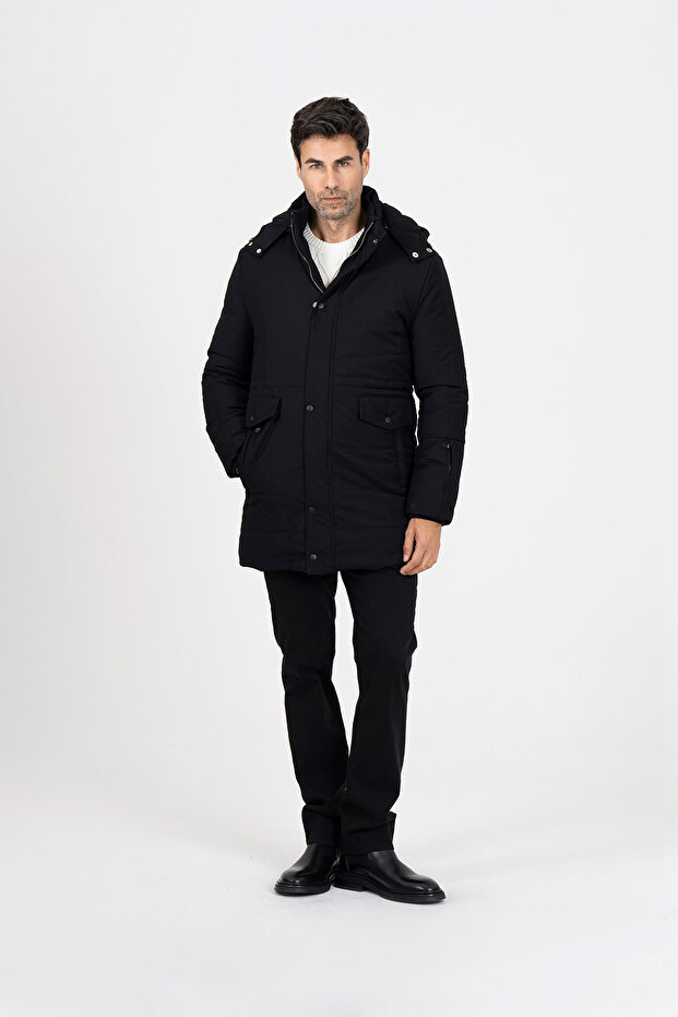 KAPÜŞONLU PARKA - 5